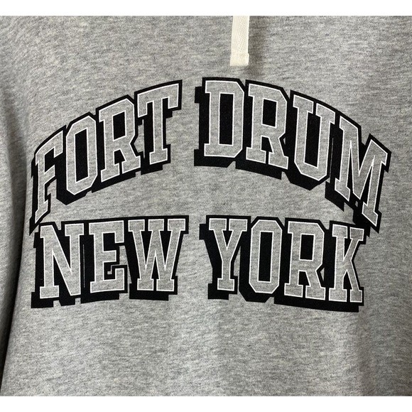 United States Army Fort Drum New York Hoodie Sweatshirt Pullover Women’s Large - Picture 3 of 10